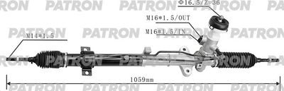 Рейка рулевая PATRON PSG3104