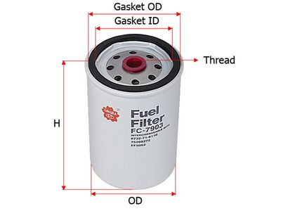 Фильтр топливный SAKURA FC7903