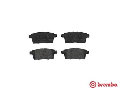 Колодки тормозные дисковые задние BREMBO P49041