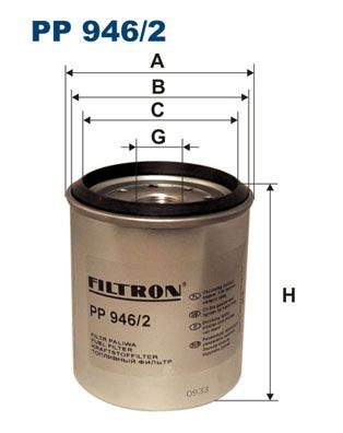 Фильтр топливный FILTRON PP9462