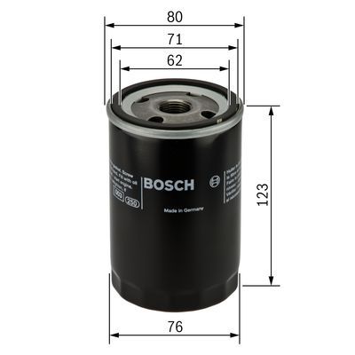 Фильтр масляный BOSCH 0451103033