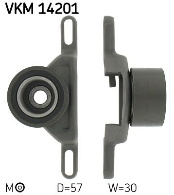 Ролик натяжителя SKF VKM14201