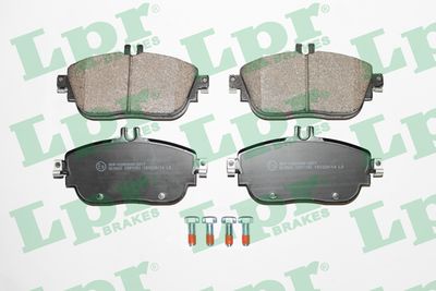 Колодки тормозные дисковые LPR 05P1781