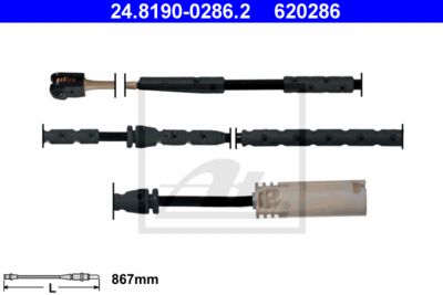 Датчик износа тормозных колодок передний ATE 24819002862