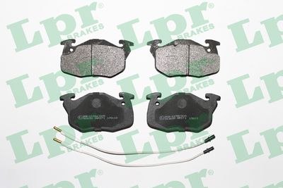 Колодки тормозные дисковые LPR 05P271