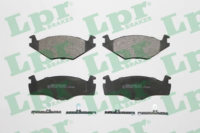 Колодки тормозные передние LPR 05P224