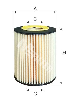 Фильтр масляный M-Filter TE4030