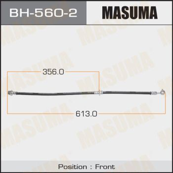 Шланг тормозной передний левый Masuma BH5602