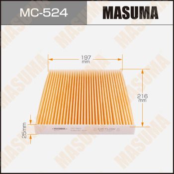 Фильтр салона Masuma MC524