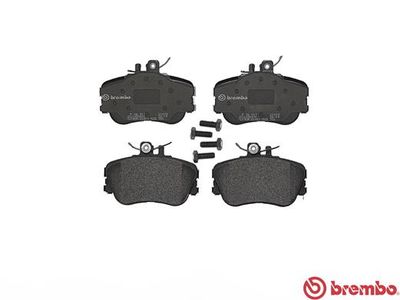 Колодки тормозные дисковые BREMBO P06017