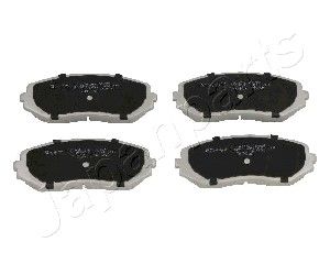 Колодки тормозные дисковые JAPANPARTS PA802AF