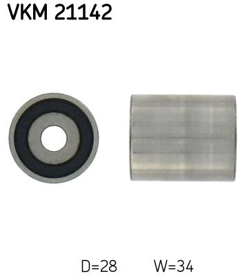 Ролик ремня приводного SKF VKM21142
