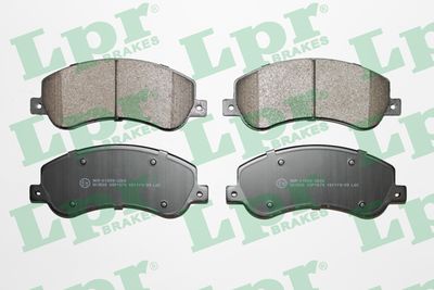 Колодки тормозные дисковые LPR 05P1679