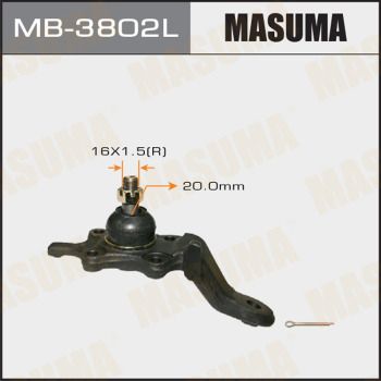 Опора шаровая нижняя левая Masuma MB3802L