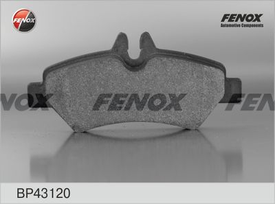 Колодки тормозные задние FENOX BP43120