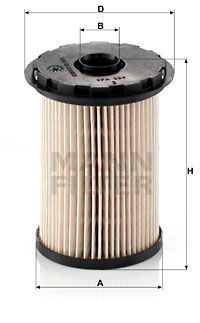 Фильтр топливный MANN-FILTER PU731X