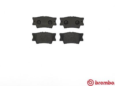 Колодки тормозные дисковые задние BREMBO P83089