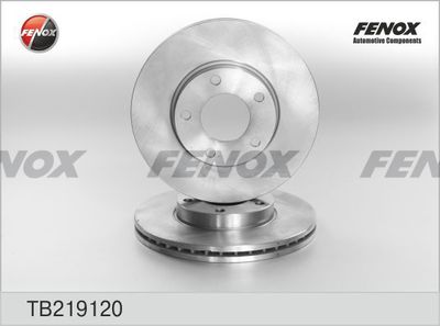 Диск тормозной передний FENOX TB219120