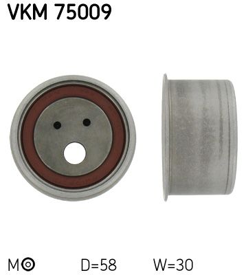Ролик натяжителя ремня ГРМ SKF VKM75009