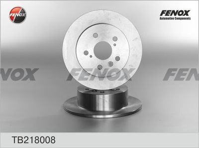 Диск тормозной задний FENOX TB218008