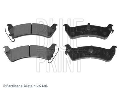 Комплект колодок для дискового тормоза Blue Print ADA104215
