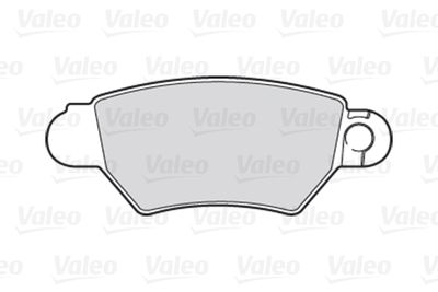 Колодки тормозные задние VALEO 301926