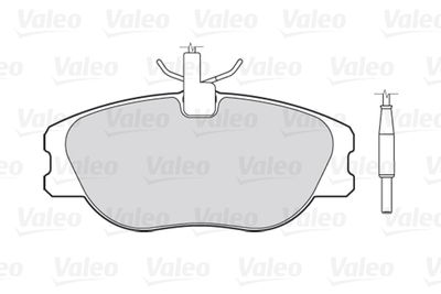 Комплект колодок для дискового тормоза VALEO 301064