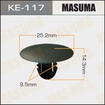 Клипса Masuma KE117