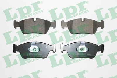 Колодки тормозные дисковые LPR 05P757