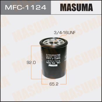 Фильтр масляный Masuma MFC1124