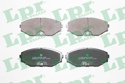 Колодки тормозные передние LPR 05P1357