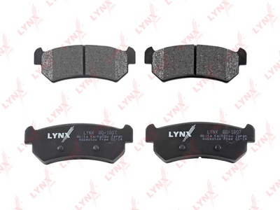 Колодки тормозные дисковые задние LYNXauto BD1807
