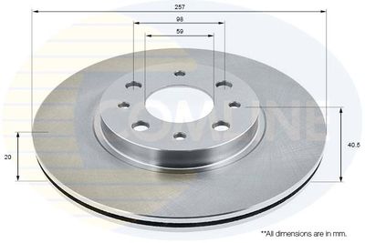 Диск тормозной передний ALLIED NIPPON ADC1803V