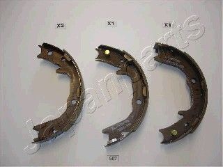 Колодки тормозные барабанные JAPANPARTS GF507AF