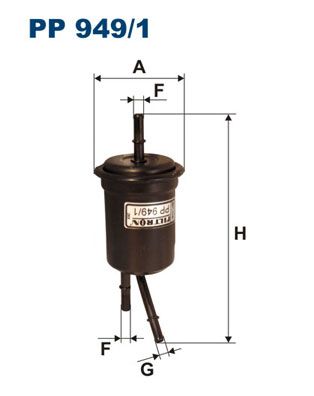 Фильтр топливный FILTRON PP9491