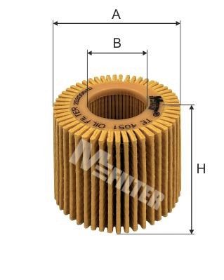 Фильтр масляный M-Filter TE4051