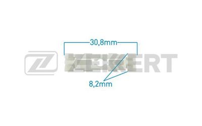 Клипса крепежная Zekkert BE2243