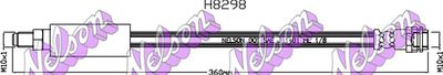 Шланг тормозной передний MALO H8298