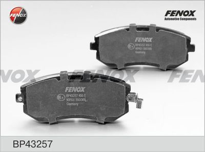 Колодки тормозные дисковые FENOX BP43257