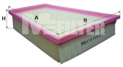 Фильтр воздушный M-Filter K409