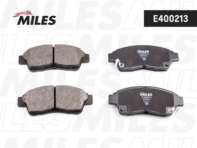 Колодки тормозные передние Miles E400213