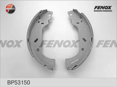 Колодки тормозные барабанные FENOX BP53150