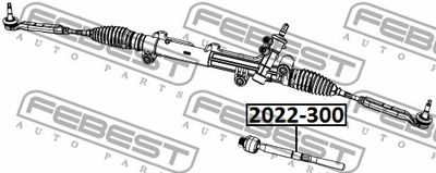 Тяга рулевая FEBEST 2022300