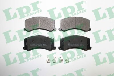 Колодки тормозные передние LPR 05P665