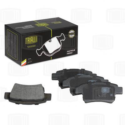 Колодки тормозные дисковые задние TRIALLI PF4025