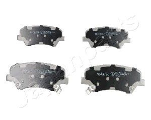 Колодки тормозные дисковые JAPANPARTS PAK24AF