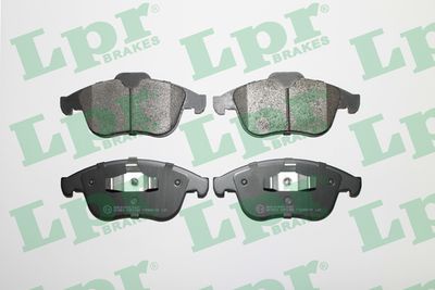 Колодки тормозные передние LPR 05P1388