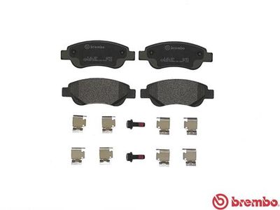 Колодки тормозные дисковые BREMBO P61081
