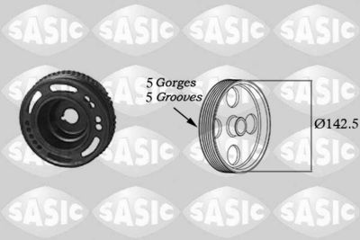 Шкив коленвала SASIC 2156013