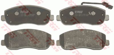 Колодки тормозные передние TRW GDB1910